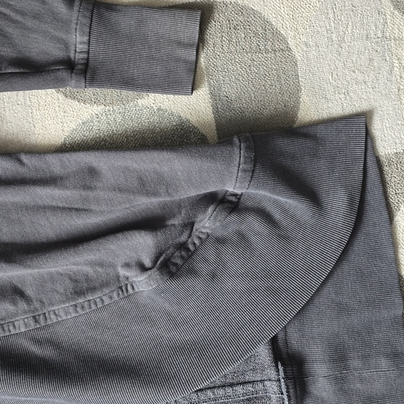 Gray Open Front Cardigan - Picture 3 of 5